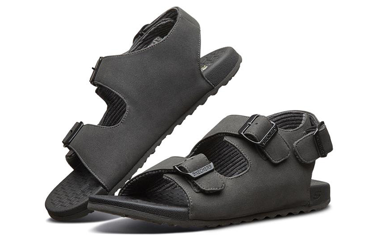 Lookbook Skechers Pelem ''Schwarze Freizeitsandale'' 66043-BLK