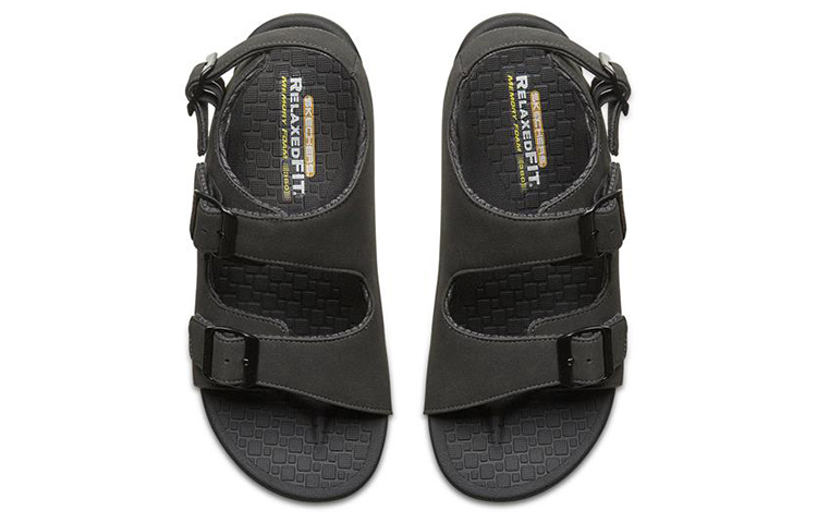 Shop Skechers Pelem ''Schwarze Freizeitsandale'' 66043-BLK