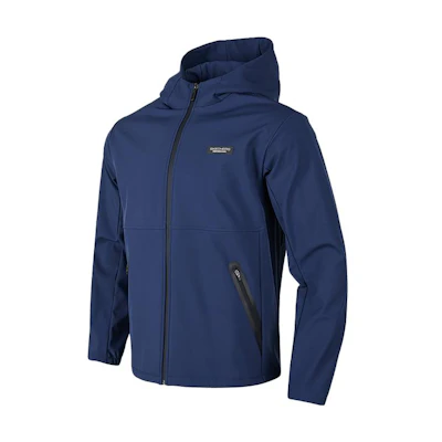 Skechers Performance Woven Logo Zip Hoodie Jacket - Deep Blue P423M024-02MZ