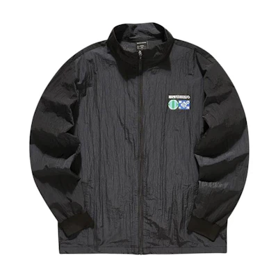 Skechers Printed Letter Zip-Up Jacket Black L121M110-002K