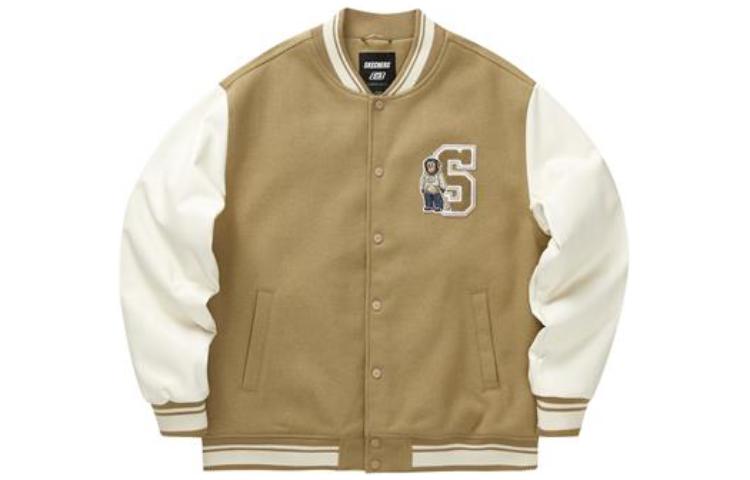 Skechers Printed Quilted Baseball Jacket L422M043