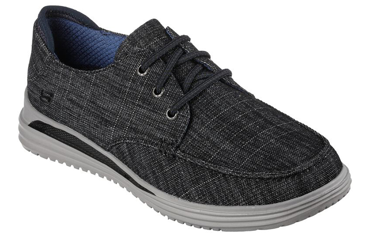 Lookbook Skechers Proven-Ralenzo 'Negro Cómodo Casual' 204578-BLK