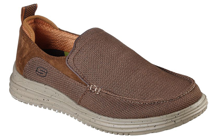 Lookbook Skechers Proven-Renco ''Rutschfest Atmungsaktiv Freizeit Braun'' 204568-BRN