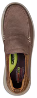 Shop Skechers Proven-Renco 防滑透氣運動休閒鞋 棕色