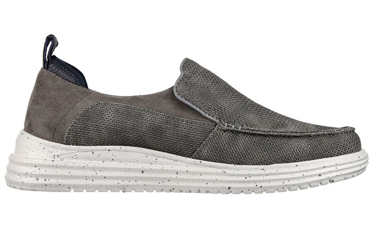Order Skechers Proven-Renco 'Gris Slip-On' zapatillas cómodas. 204568-CHAR