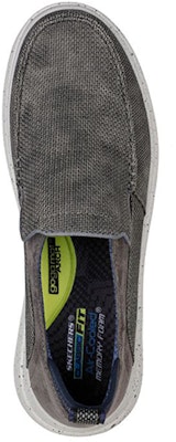 Skechers Proven-Renco 'Gris Slip-On' zapatillas cómodas. 204568-CHAR Shop Skechers Proven-Renco 'Gris Slip-On' zapatillas cómodas. 204568-CHAR