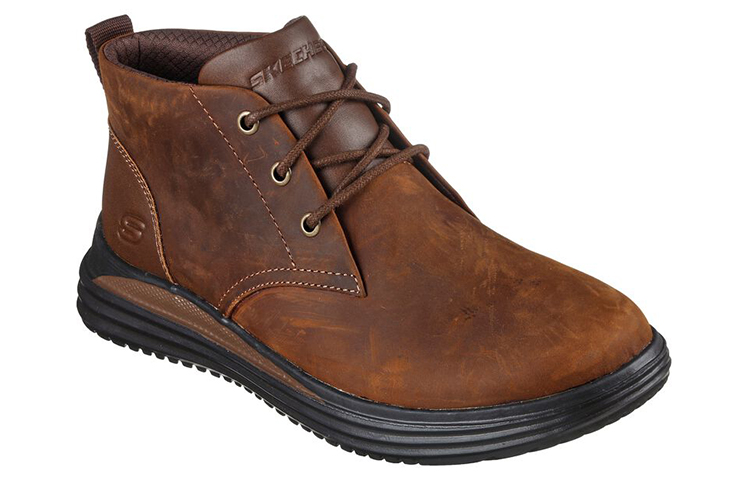 Lookbook Skechers Proven 'Bota Casual Corta Marrón' 204670-CDB