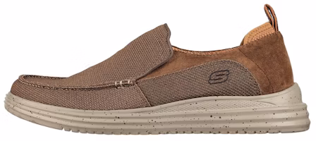 Skechers Proven-Renco 'Anti-Slip Breathable Casual Brown' 204568-BRN Skechers Proven-Renco 'Anti-Slip Breathable Casual Brown' 204568-BRN
