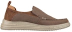 Order Skechers Proven-Renco 'Kasut Santai Coklat Bernafas Anti-Slip' 204568-BRN