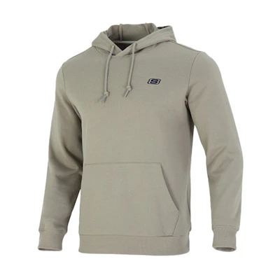 Skechers Pullover Hoodie Athletic Style Herbal Beige L422M036