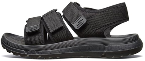 スケッチャーズ クインテン サンダル (黒) 66024-BLK Buy スケッチャーズ クインテン サンダル (黒) 66024-BLK