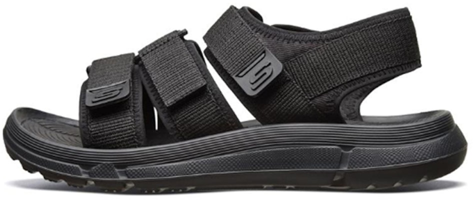 Skechers Quinten Sandals Black 66024-BLK Buy Skechers Quinten Sandals Black 66024-BLK
