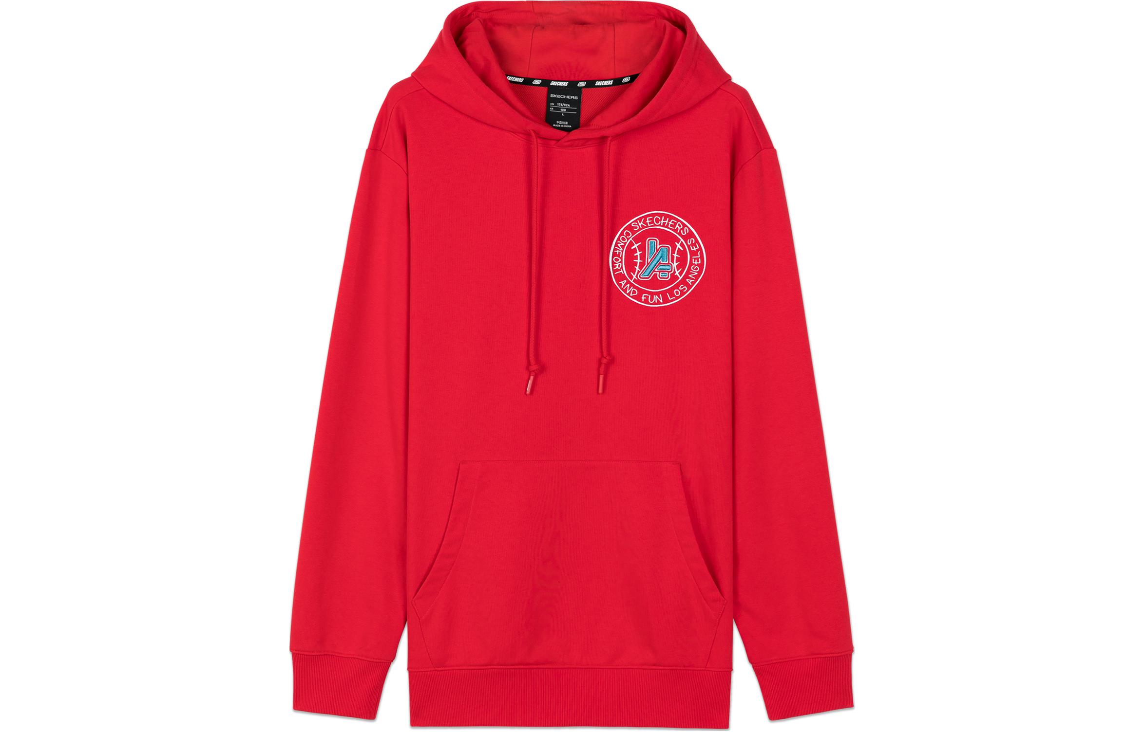 Skechers Racing Red Pullover Hoodie Unisex L420U238-001W