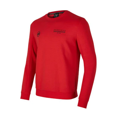 Skechers Red Pullover Crewneck Sweatshirt - Soft, Warm, and Casual P423M135-03BW