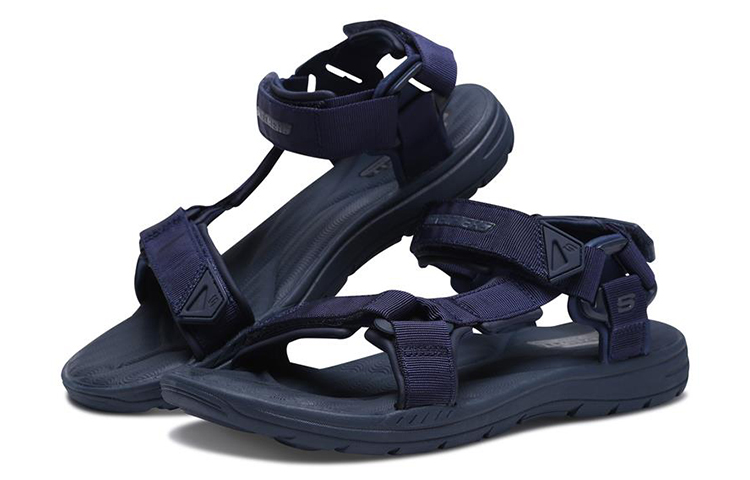 Lookbook Skechers Reggae 'Navy Blue' 65463-NVY