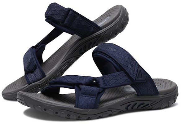 スケッチャーズ リゲイ "ネイビーブルー" 65465-NVY 65465-NVY Lookbook スケッチャーズ リゲイ "ネイビーブルー" 65465-NVY 65465-NVY