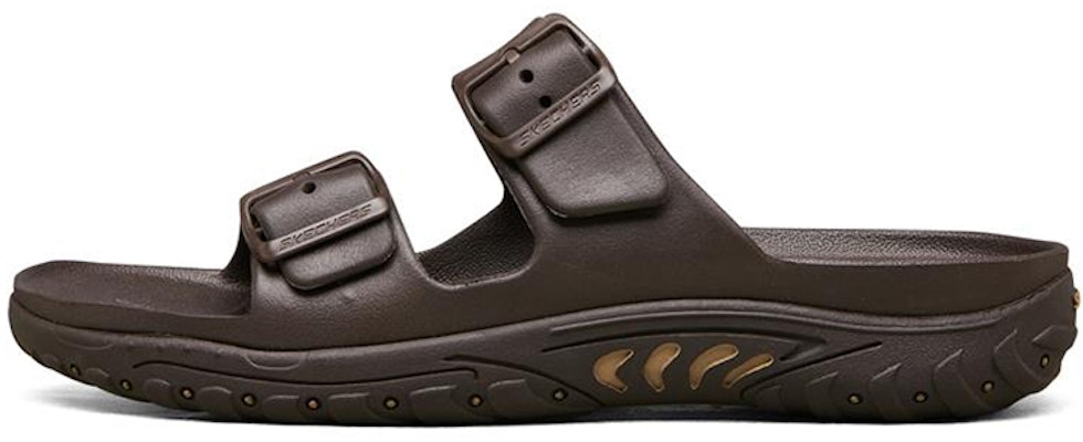 Skechers Reggae Waller Footbed Sandals 'Chocolate' 204150-CHOC Buy Skechers Reggae Waller Footbed Sandals 'Chocolate' 204150-CHOC