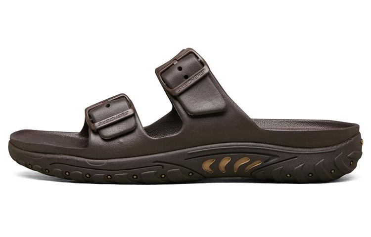Skechers Reggae Waller Footbed Sandals 'Chocolate' 204150-CHOC