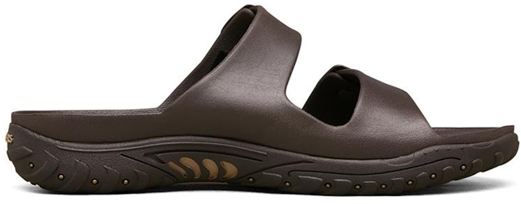 Skechers Reggae Waller Footbed Sandals 'Chocolate' 204150-CHOC Order Skechers Reggae Waller Footbed Sandals 'Chocolate' 204150-CHOC