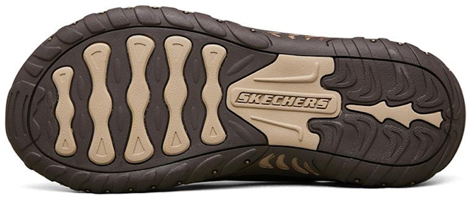 Skechers Reggae Waller Footbed Sandals 'Chocolate' 204150-CHOC Purchase Skechers Reggae Waller Footbed Sandals 'Chocolate' 204150-CHOC