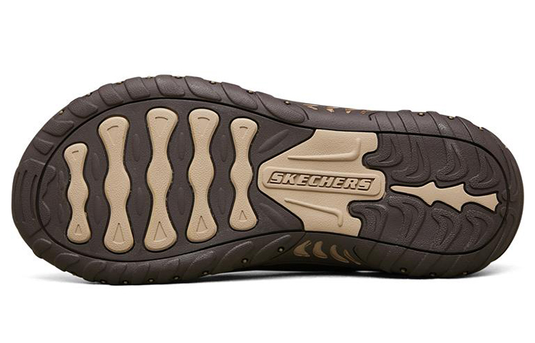 Purchase Skechers Reggae Waller Sandal Tapak 'Coklat' 204150-CHOC
