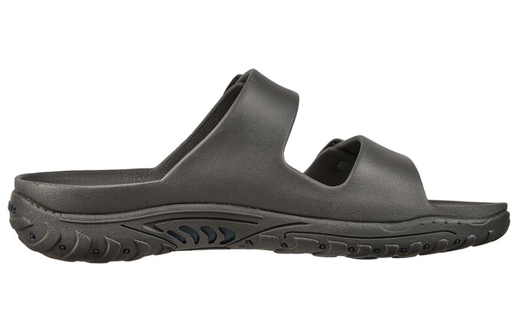 Order 斯凯奇 Reggae Waller 灰色足床凉鞋 204150-GRY