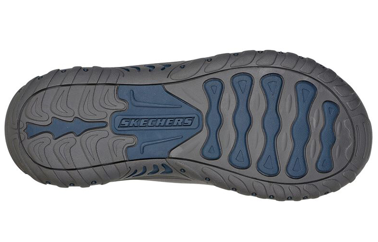 Purchase Skechers Reggae Waller Footbed Sandals 'Grey' 204150-GRY