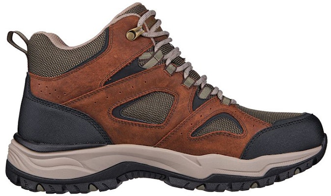 Skechers Relaxed Fit: Arch Fit Dawson 'Coklat Hitam Luar' 204628-OLBR Order Skechers Relaxed Fit: Arch Fit Dawson 'Coklat Hitam Luar' 204628-OLBR