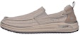 Skechers Relaxed Fit: Arch Fit Melo-Port 'Kelabu Coklat' 204605-TPE