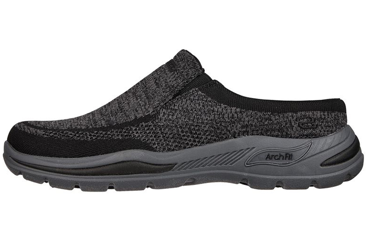 Skechers Relaxed Fit: Arch Fit Motley-Gonvick 'Black Grey' 204588-BLK