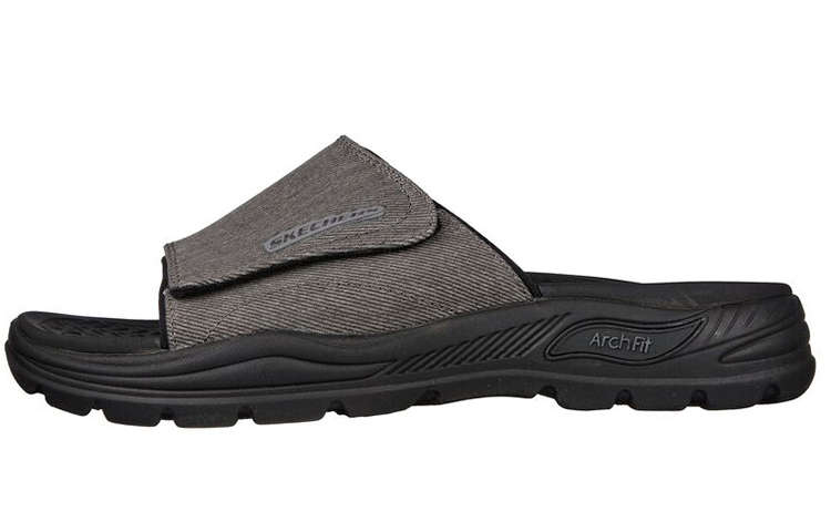 Skechers Relaxed Fit: Arch Fit Motley SD 'Black Slipper'