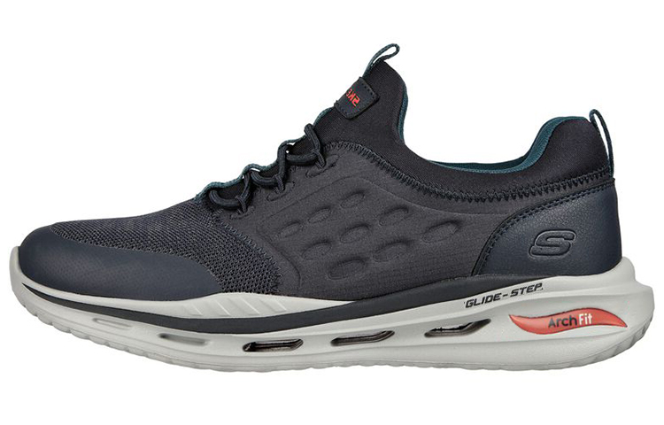 Buy 斯凱奇舒適系列：Arch Fit Orvan-Verdigo 低筒運動休閒鞋 藍色