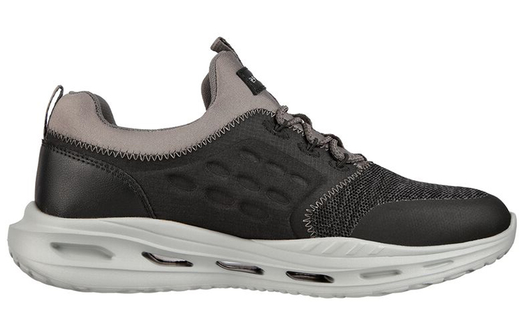Order Skechers Relaxed Fit: Arch Fit Orvan 'Verdigo Black Grey' 210433-BLK