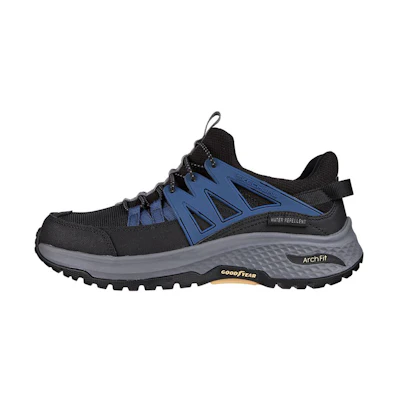 Skechers Relaxed Fit: Arch Fit Ripple-Gilden 'Black Blue'