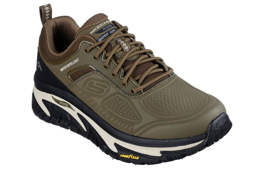 Lookbook スケッチャーズ リラックスフィット: アーチフィット ロードウォーカー-リコン 'オリーブグリーン' 237333-OLBK 237333-OLBK