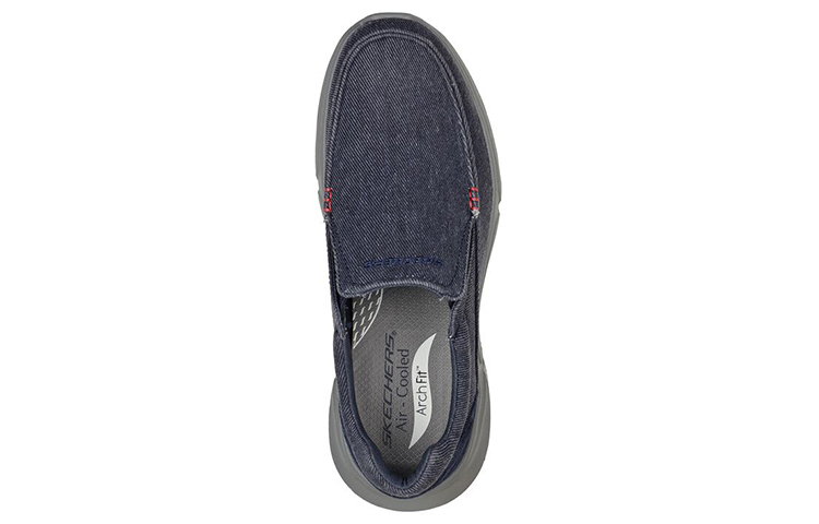 Skechers Relaxed Fit: Arch Fit Talon-Menifee 'Dark Blue' 圖 4