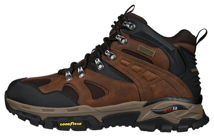 Skechers Relaxed Fit: Arch Fit Tarver 'Brown Black Outdoor' 204650-BRBK