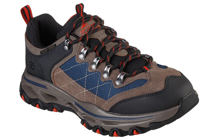 Lookbook Skechers Relaxed Fit: Catapult Valard 'Outdoor Sport Black Brown' 210313-BKBL