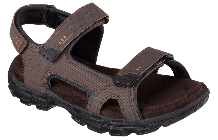 Skechers Relaxed Fit: Conner-Louden 'Brown Sport Sandal' 圖 3