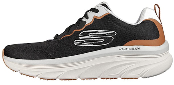 Skechers Relaxed Fit: D'lux Walker - Scrambler 'Negro Marrón Blanco' 232264-BLK Buy Skechers Relaxed Fit: D'lux Walker - Scrambler 'Negro Marrón Blanco' 232264-BLK