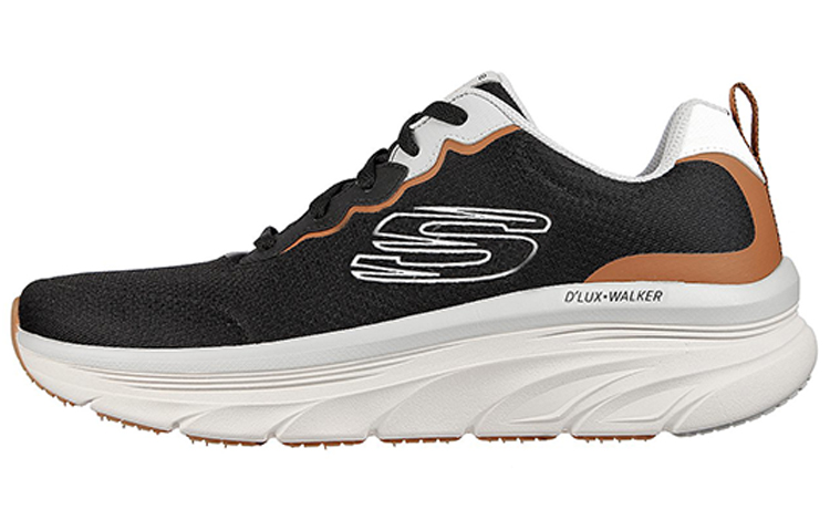 Skechers Relaxed Fit: D'lux Walker - Scrambler 'Black Brown White' 232264-BLK