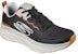 Skechers Relaxed Fit: D'lux Walker - Scrambler 'Hitam Coklat Putih' 232264-BLK
