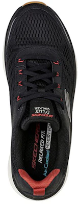 Skechers Relaxed Fit: D'lux Walker 'Black' 232044-BLK Shop Skechers Relaxed Fit: D'lux Walker 'Black' 232044-BLK