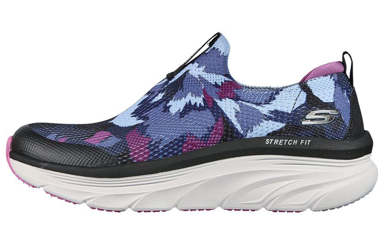 Skechers Relaxed Fit: D'LUX Walker 'Black Purple' 149616-BKPR