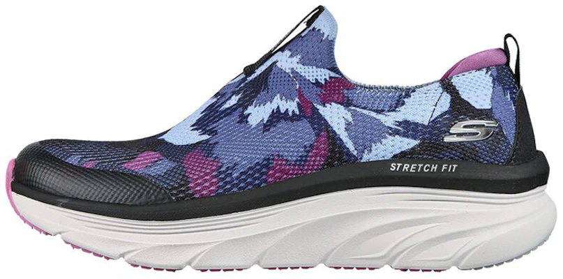 Skechers Relaxed Fit: D'LUX Walker 'Black Purple' 149616-BKPR Buy Skechers Relaxed Fit: D'LUX Walker 'Black Purple' 149616-BKPR
