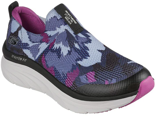 Skechers Relaxed Fit: D'LUX Walker 'Black Purple' 149616-BKPR Lookbook Skechers Relaxed Fit: D'LUX Walker 'Black Purple' 149616-BKPR