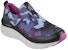 Skechers Relaxed Fit: D'LUX Walker 'Hitam Ungu' 149616-BKPR