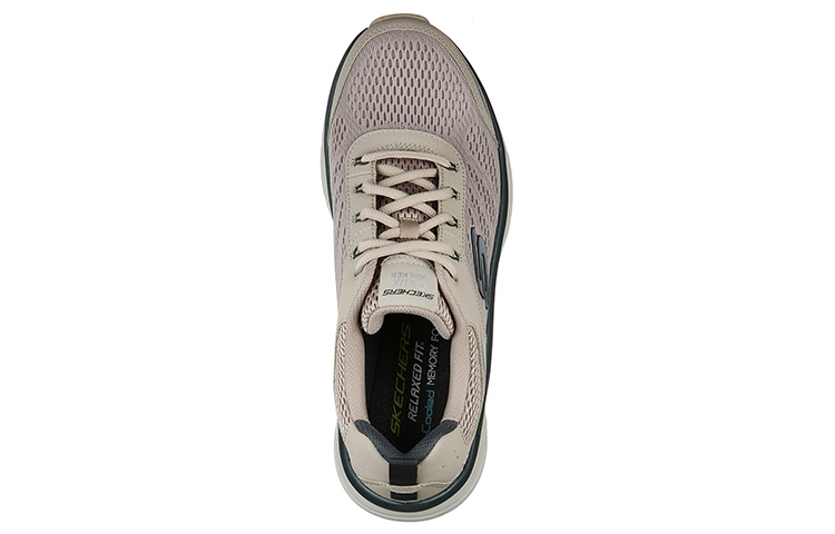 Lookbook Skechers Relaxed Fit: D'lux Walker 'Grey' 232044-TPE