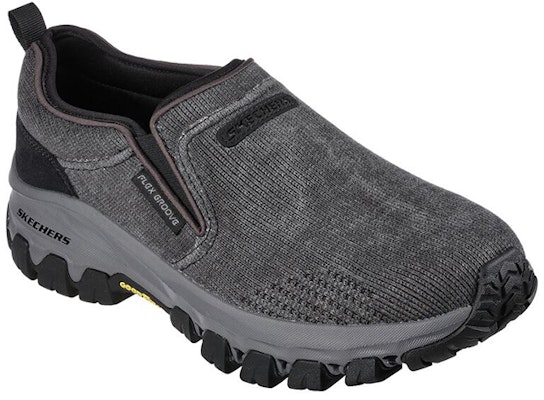 Skechers Relaxed Fit: Edgmont-Shelvin 'Abu-abu Hitam' 204544-BLK Lookbook Skechers Relaxed Fit: Edgmont-Shelvin 'Abu-abu Hitam' 204544-BLK