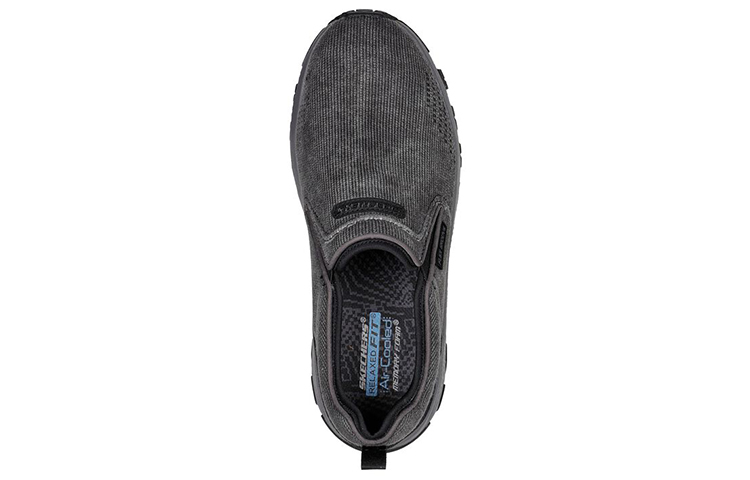 Skechers Relaxed Fit: Edgmont-Shelvin 'Charcoal Black' 圖 4